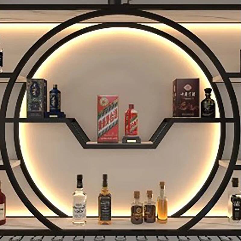 와인 나이트클럽 진열장 선반 공간 절약형 높이형 수납  - Home Bar Shelves 리뷰 및 가격