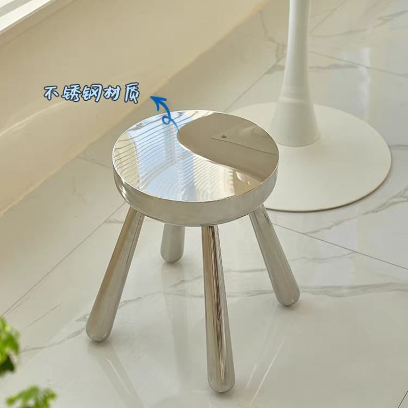 북유럽 가구 스테인레스 스틸 스툴 창의적인 다이닝 스툴 - Home Bar Seating 리뷰 및 가격
