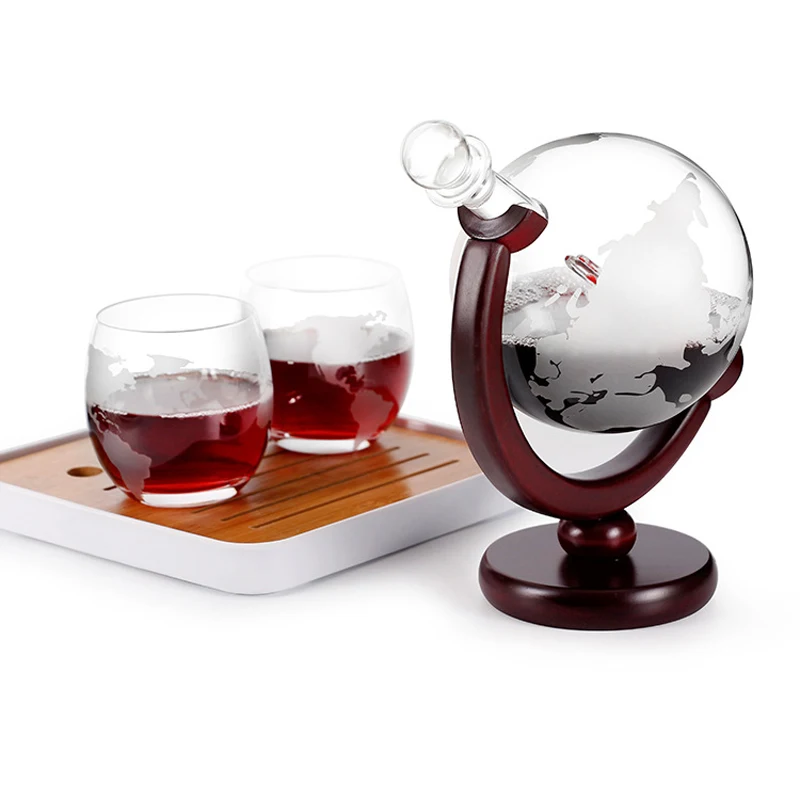 위스키 디켄터 글로브 와인 잔 세트 크리스탈 위스키 카 - Decanter Globe Set 리뷰 및 가격