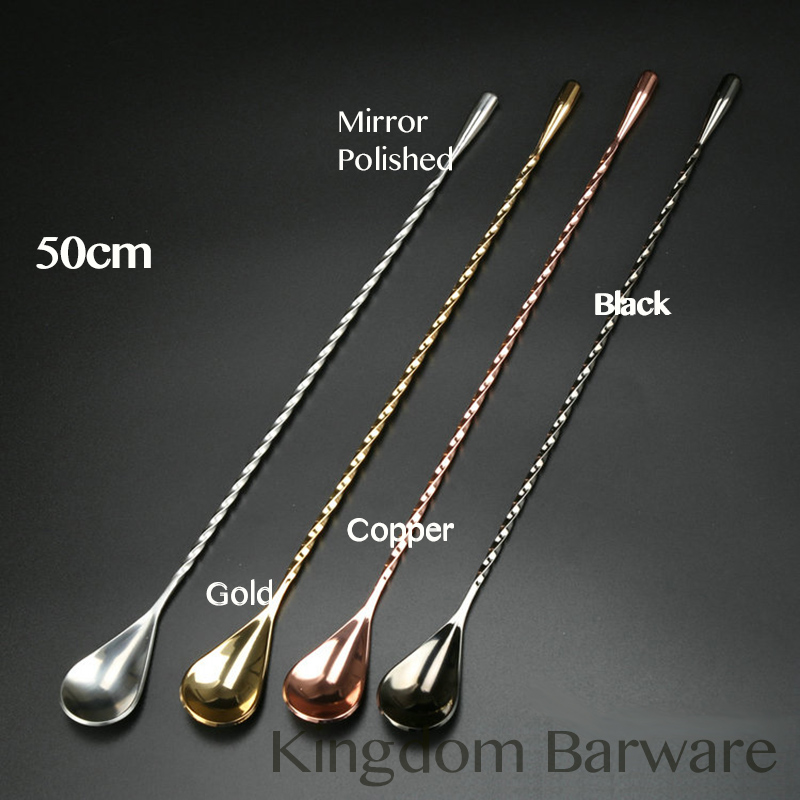 50cm 칵테일 바 스푼 304 스테인레스 스틸 트위스 - Bar Spoon Twisted 리뷰 및 가격