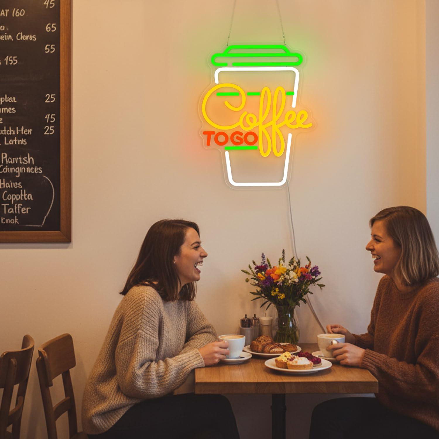 커피 네온 사인 USB 디밍 가능 LED 조명, 커피  - Home Bar And Coffee 리뷰 및 가격