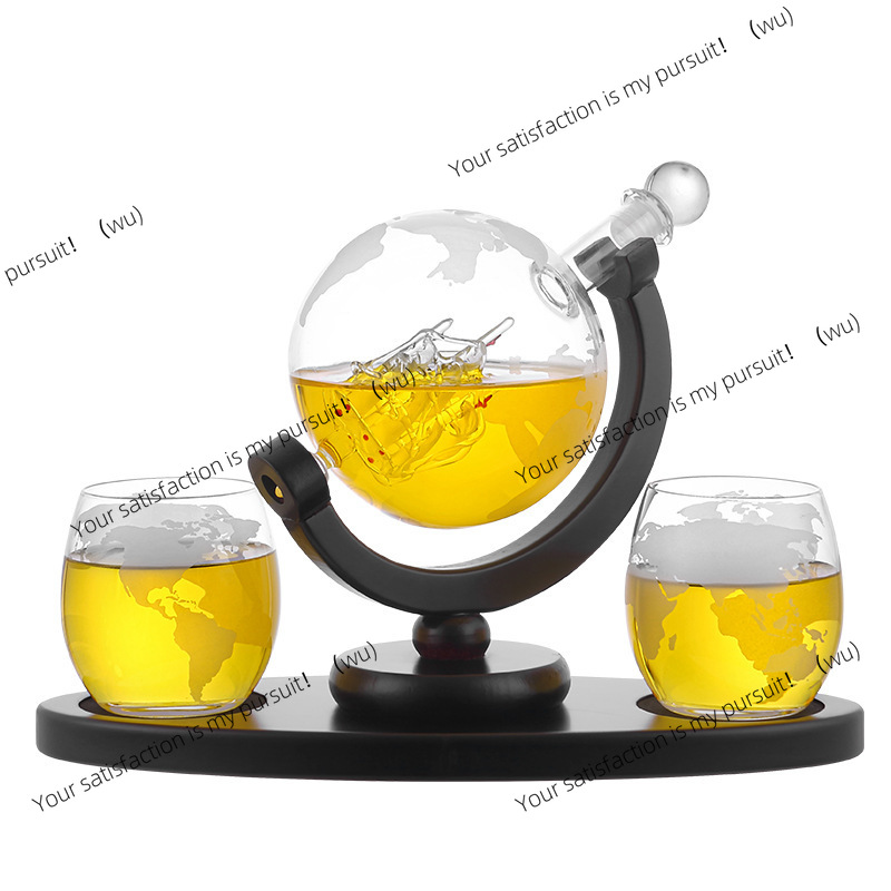 위스키 디캔터 글로브 세트 (2개의 잔 포함) - Decanter Globe Set 리뷰 및 가격