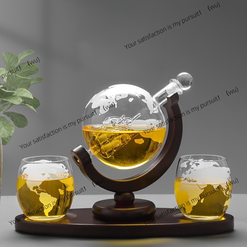 위스키 디캔터 글로브 세트 (2개의 잔 포함) - Decanter Globe Set 리뷰 및 가격