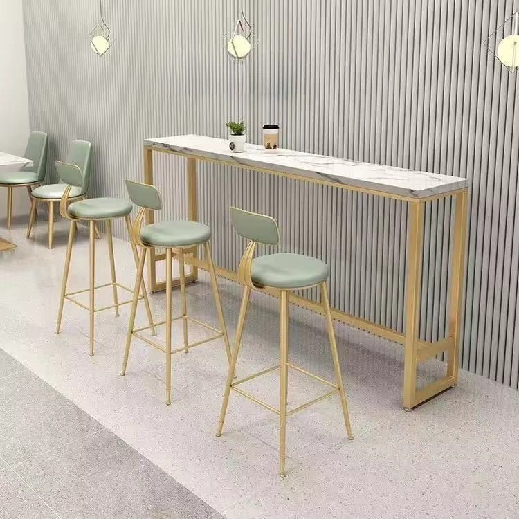 EB-모던 하이탑 바 테이블 & 의자 세트 (대리석 상 - Home Bar Lounge 리뷰 및 가격